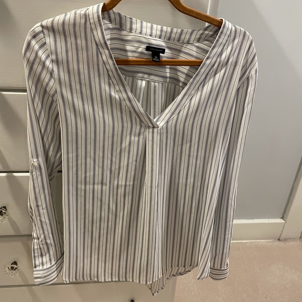 Ann Taylor Popover top-XS